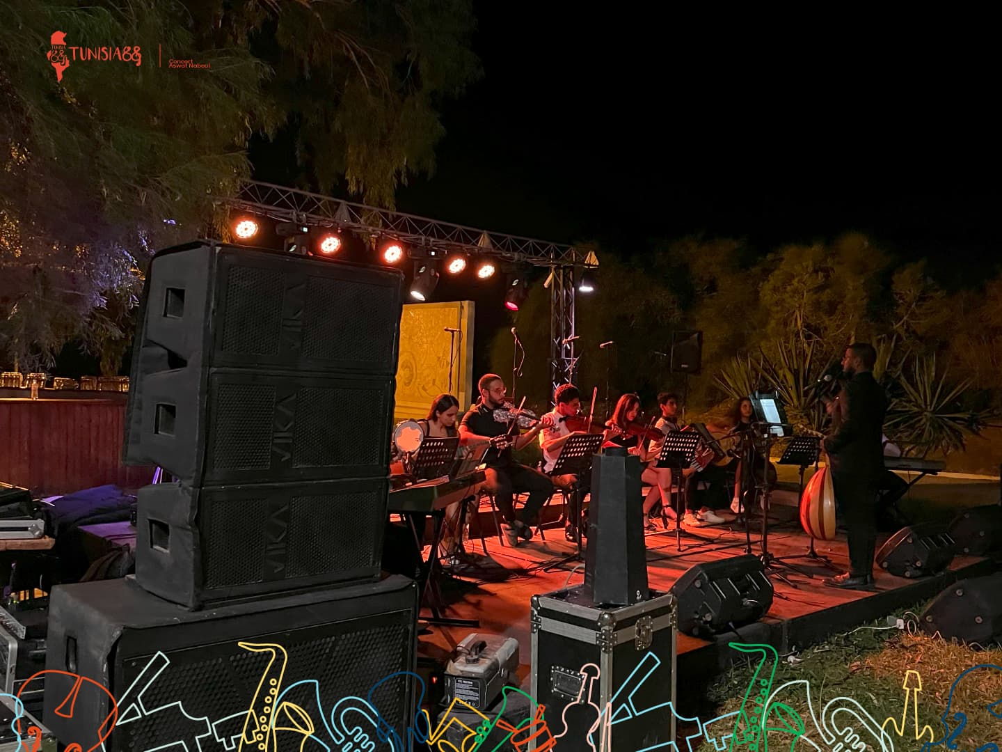 Live concert by Tunisia88 members